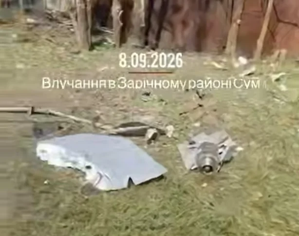 У Сумах «Ланцет» влучив у дорогу: поранено людину